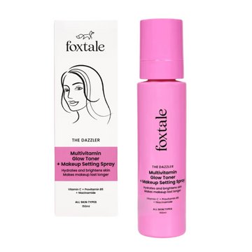 Foxtale The Dazzler Multivitamin Glow Toner + Makeup Setting Spray (150ml)