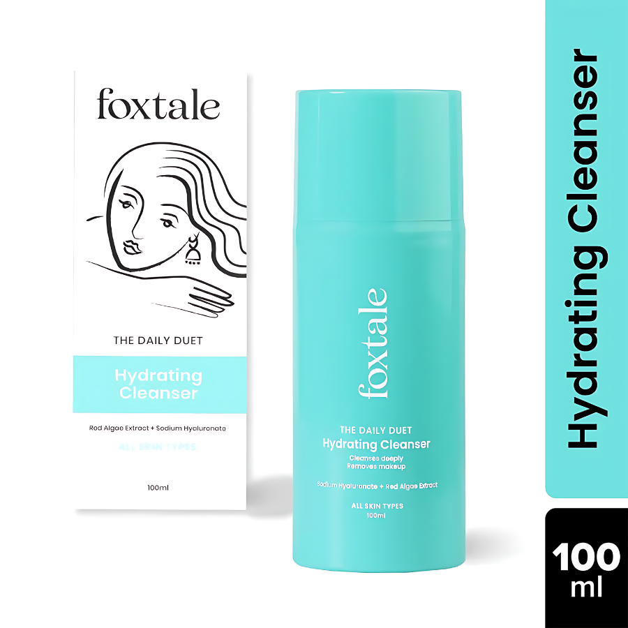 Foxtale The Daily Duet Gentle Cleanser Hydrating Face Wash (100ml)