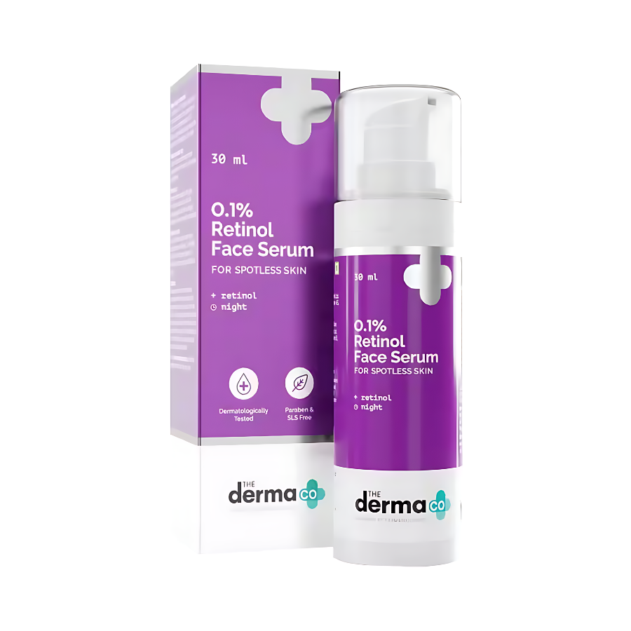 The Derma Co. 0.3% Retinol Face Serum For Spotless Skin (30ml)