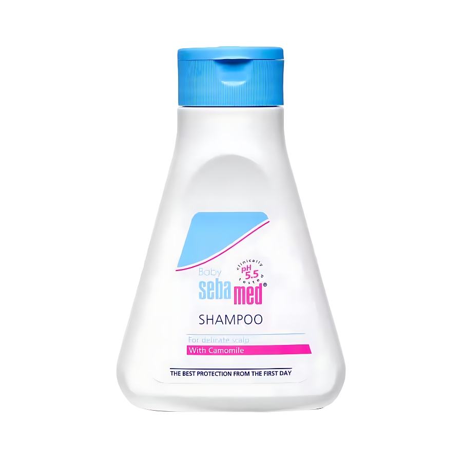 Sebamed Baby Shampoo, PH 5.5, Camomile, Natural Moisturisers, No Tears Formula,For Delicate Scalp (150ml)